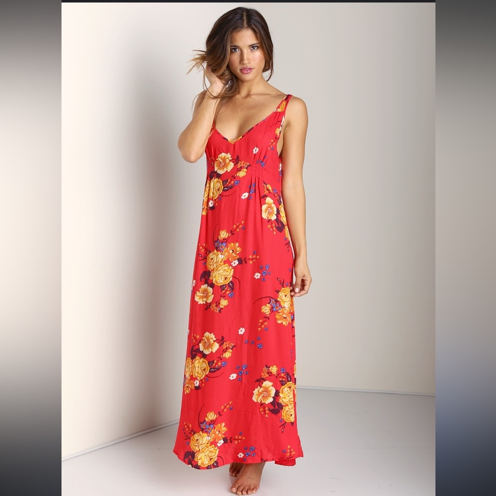 Free People Intimately sexy roses slip dress